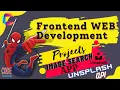 Front-End Web Development Projects 03 - Image Search App Unsplash API Key Code Explorer