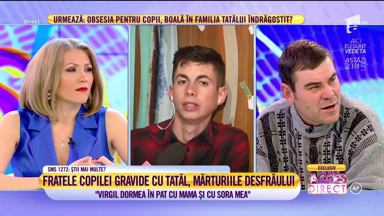 Fratele copilei gravide cu tatăl, mărturiile desfrâului