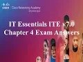 IT Essentials ITE v7 0 Chapter 4 Exam Answers