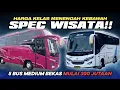 DIJUAL BUS MEDIUM BEKAS‼️ HARGA MULAI 300 JUTAAN SPEC WISATA BISA NEGO!!