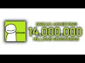 DREAM REACHING 14 MILLION SUBSCRIBERS Live Timelapse - dream