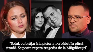 “Soțul, cu brățară la picior, m-a bătut în plină stradă. Se poate repeta tragedia de la Măgdăcești”