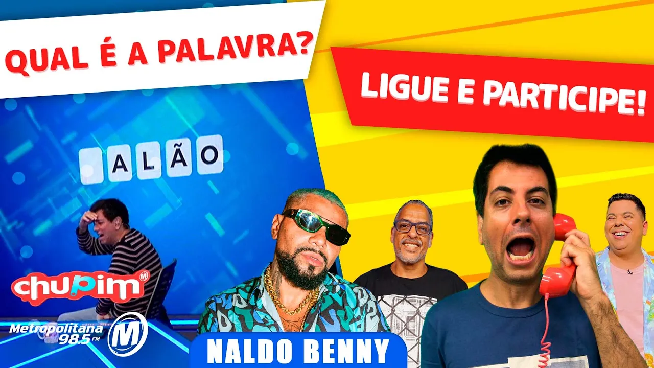 NALDO BENNY - PALAVRA MISTERIOSA!!! - 05/07/2023