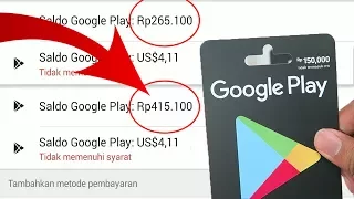 Cara bayar playstore dengan pulsa. 