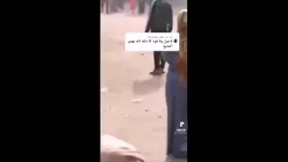 فضيحه مره في شوارع مصر نازله من البيت عريانه ملط سخنه دندنها
