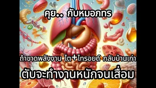  ไตจะเสื่อมลงได้เพราะเหตุใดเมื่อขาดพลังงาน 