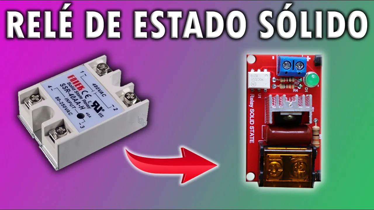 Como HACER un RELÉ de ESTADO SÓLIDO para CARGAS AC muy fácil || paso a paso