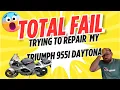Download Lagu Trying to repair my Triumph Daytona from a police auction…….