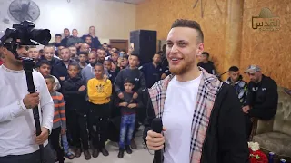 الفنانين بهاء الجلاد وعدي زاغةولعوها في دحية نارية مقهى الزعيم مخيم طولكرم ستوديو وتسجيلات القدس     دندنها