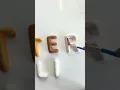 Make nursery letters for your babies room