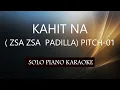 Download Lagu KAHIT NA ( ZSA ZSA PADILLA ) ( PITCH-01 ) PH KARAOKE PIANO by REQUEST (COVER_CY)