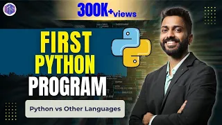 Lec-2 Hello World in Python vs Others First Python Program