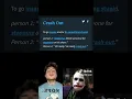Joker and Bane read Urban Dictionaries definition of Crash Out VOICE IMPRESSIONS
