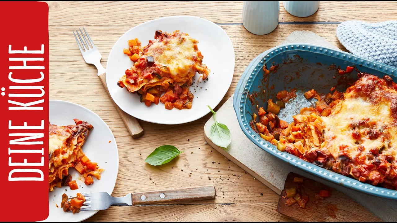 VEGGIE LASAGNE || Einfaches & super leckeres Rezept!