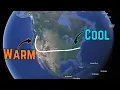 Why is the East Coast So Much Colder than the West Coast