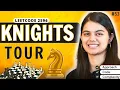 KNIGHTS TOUR Problem - Backtracking Leetcode 2596