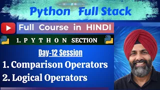 Python Comparison Logical Operators Explained Day 12 Python Full Course TechGuru AI