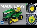 How to Install Lawn Tractor Tire Chains in 115 Seconds