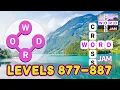 Crossword Jam Levels 877 - 887 Answers