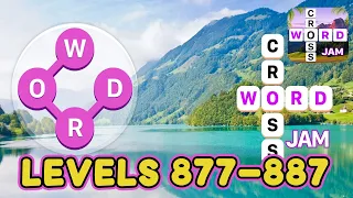 Crossword Jam Levels 877 - 887 Answers