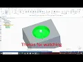36 solid edge subtract command solid edge tutorial Marathi