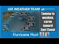 Hurricane Tammy to weaken curve toward the East Coast Hurricane Hunt with Joe Martucci and Sean