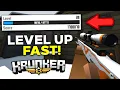 How to LEVEL UP FAST in KRUNKER IO