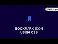 Create Bookmark Icon Using CSS CSS Shapes