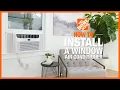 How to Install a Window Air Conditioner The Home Depot