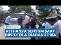 Reaksi Prabowo Tersenyum saat Mobil Diadang Pria Ngamuk Keluhkan Perilaku Aparatur Atasi Banjir