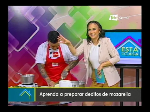 Aprenda a preparar deditos de mozarella