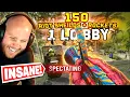 150 SHIELDS IN 1 LOBBY SPECTATING SOLOS