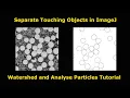 Separate touching objects in Watershed