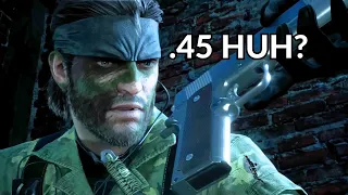snake being a gun nerd for 9 minutes metal gear solid delta snake eater