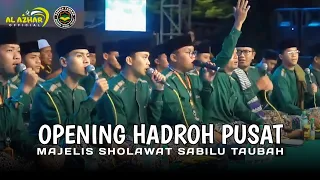 new opening hadroh pusat sabilu taubah gus iqdam alazhar official