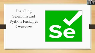 Create a Bot from Scratch Installing Selenium and Python Packages Overview Part 3