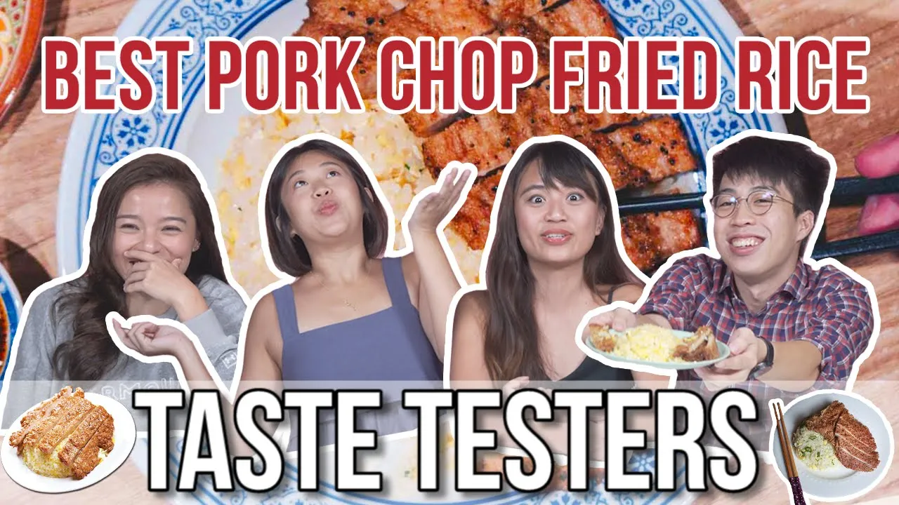 Is Din Tai Feng Pork Chop Fried Rice the Best?   Taste Testers   EP 103