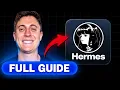 100 hours of Hermes Agent lessons in 19 minutes