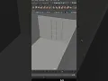 Window modeling in maya