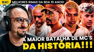 A MAIOR DE TODA A HISTÓRIA!!! BATALHA DA ALDEIA - 10 ANOS (MELHORES RIMAS)