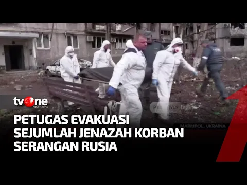 Jasad Korban Perang Rusia-Ukraina Dievakuasi