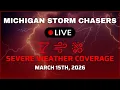 Michigan Severe Weather Coverage - March 15th 2026