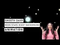 Smooth Animated Background Moon Stars Night Background Animation Using HTML CSS
