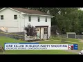 Woman killed man injured in shooting at East Nashville block party