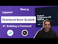 Build a Website from Scratch Part 1 - Next js Tailwind Frontend Setup