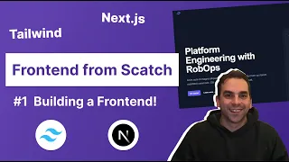 Build a Website from Scratch Part 1 - Next js Tailwind Frontend Setup