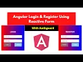 Angular Login Register Using Reactive Forms Angular 12 NSCODE