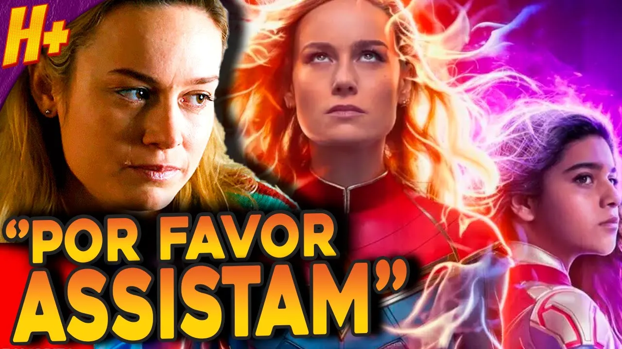 FÃS DE 'BRIE LARSON' IMPLORAM QUE FÃS DE 'BARBIE' VÃO VER THE MARVELS NO CINEMA