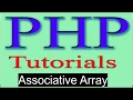 php tutorial in hindi part 19 Associative Array in PHP