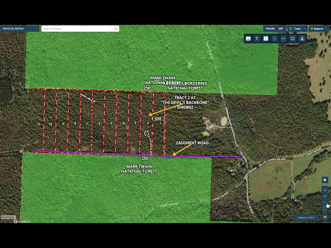 $1,500 Down - Owner Financed Acreage Bordering 50,000 acres PUBLIC LAND in Ozarks! RARE! ID#DB02